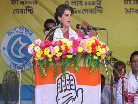 Priyanka Gandhi in politics 